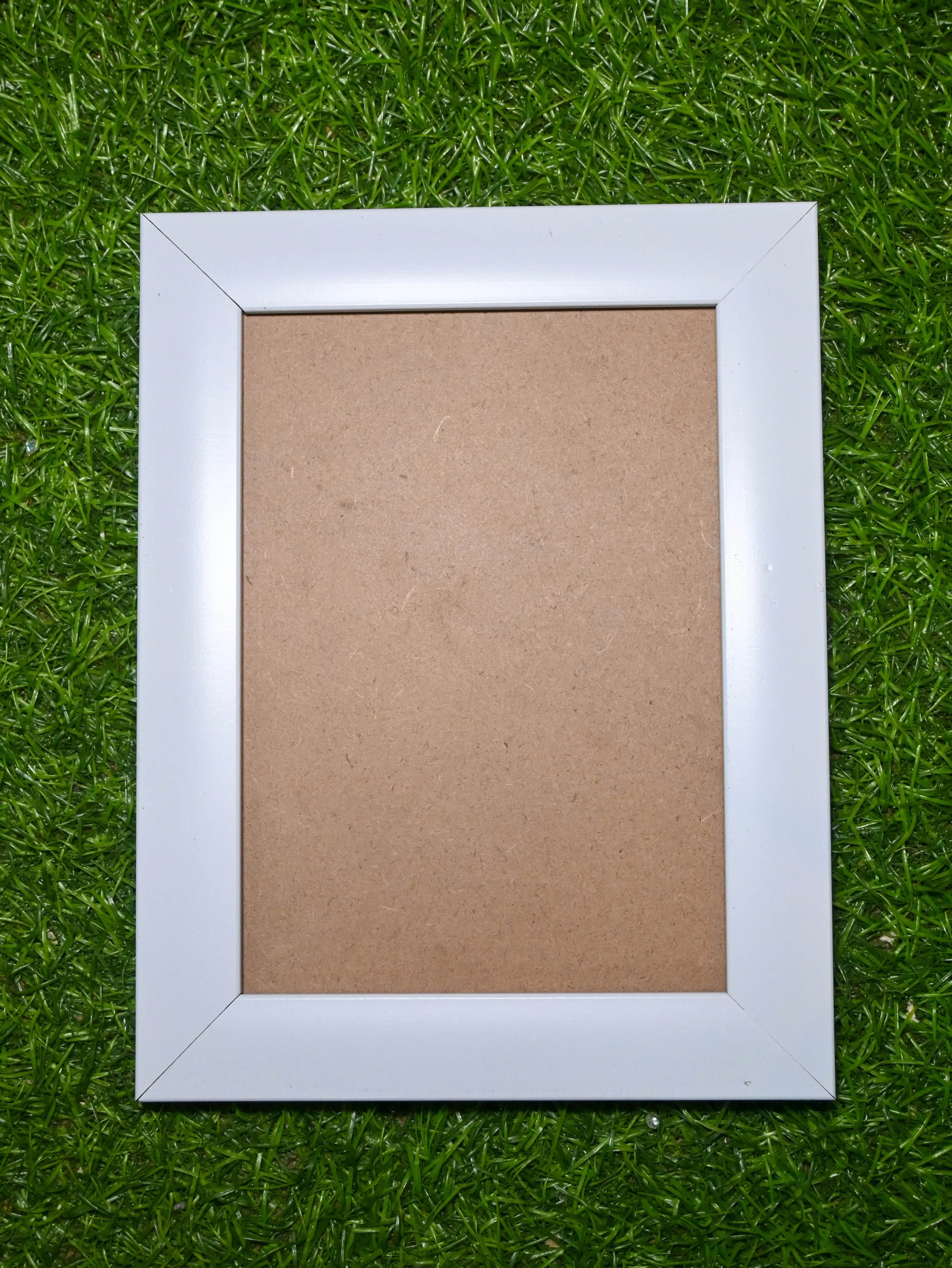 Modern White Wooden Picture Frames – Set of 8 Wall & Tabletop Photo Frames