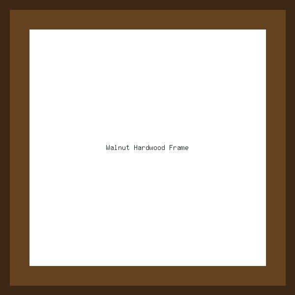 Premium Walnut Hardwood Frame